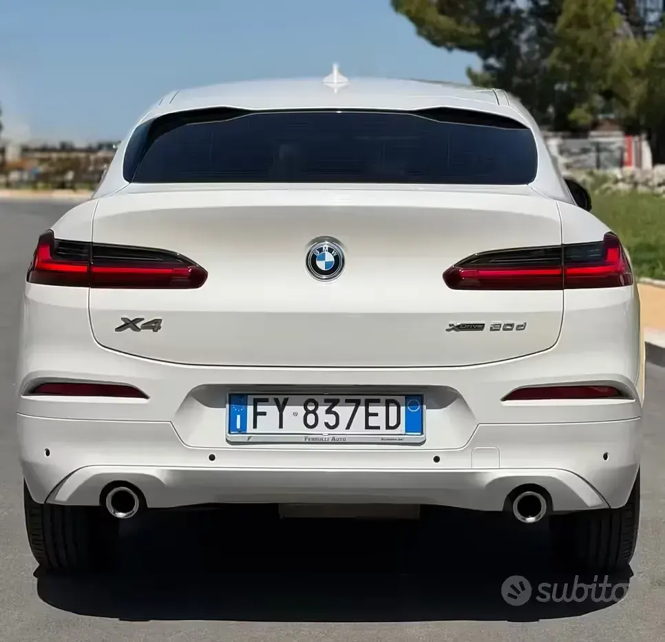 Brugt BMW X4 Sport Line 190 HK (139 kW) 2019 Hvid SUV