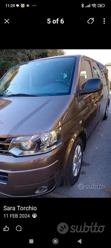 Usata VW Caravelle 2010 Marrone Monovolume