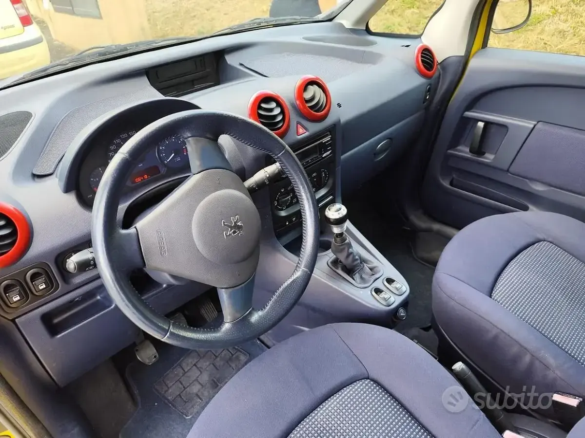 Usata Peugeot 1007 2007 Giallo Monovolume