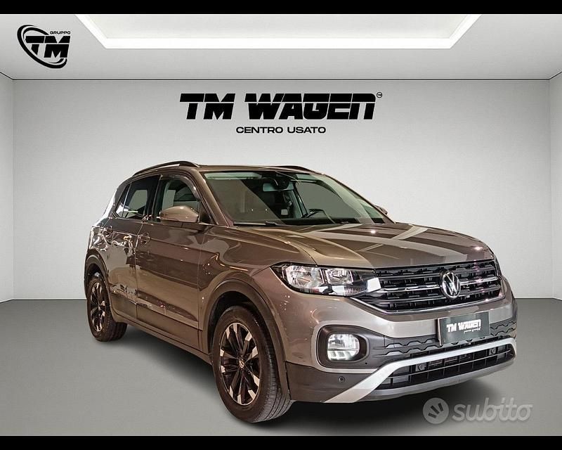 Usata VW T-Cross Advance 110 CV (80 kW) 2020 Grigio SUV