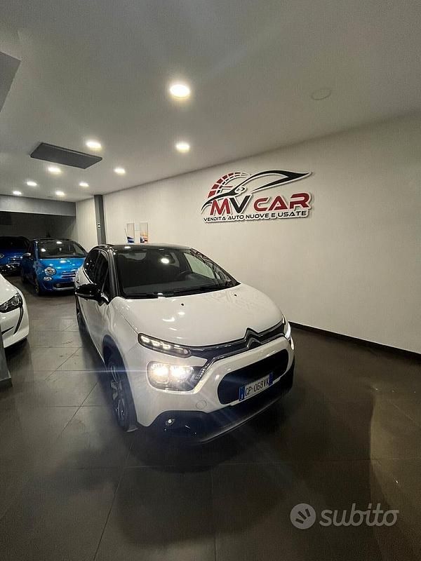 Bianco Usata 2023 Citroën C3 PureTech Utilitaria | 12.699 € (Super prezzo) - Immagine 1/4