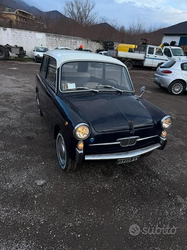 Usata Autobianchi Bianchina 1960 Blu Utilitaria