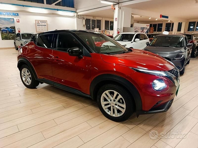 Usata Nissan Juke Tekna 114 CV (83 kW) 2022 Rosso SUV