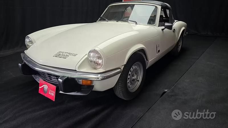 Usata Triumph Spitfire 1970 Bianco Cabrio