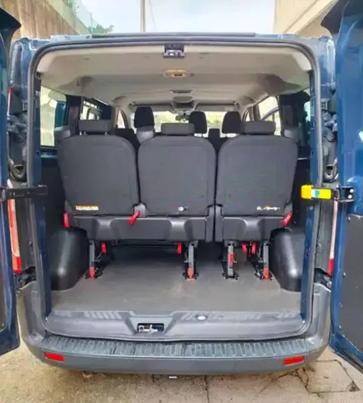 Usata Ford Transit Custom 101 CV (74 kW) 2014 Blu/azzurro Furgone