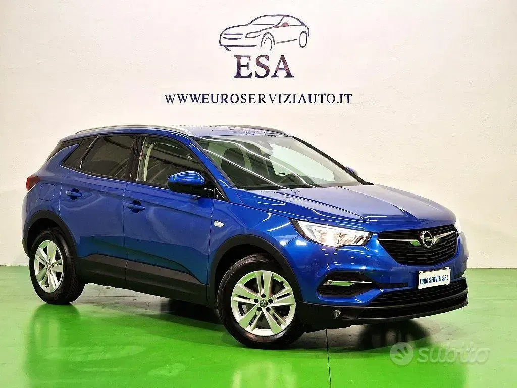 Usata Opel Grandland X Innovation 131 CV (96 kW) 2018 Blu/azzurro SUV
