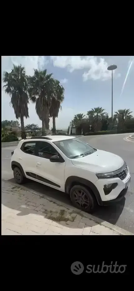 Usata Dacia Spring 18 kW (25 CV) 2021 Bianco Utilitaria