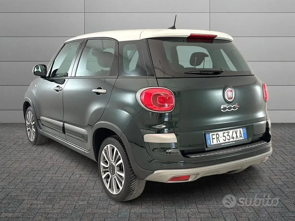Usata Fiat 500L Cross 120 CV (88 kW) 2018 Verde Monovolume