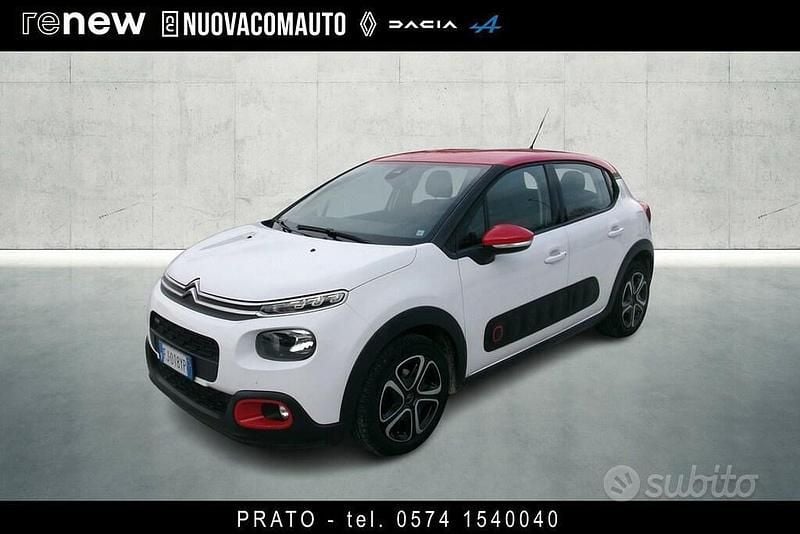 Usata Citroën C3 PureTech 82 CV (60 kW) 2017 Bianco Berlina