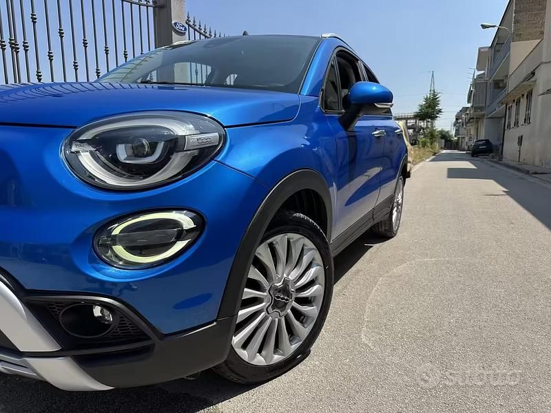 Usata Fiat 500X Cross 120 CV (88 kW) 2019 Blu SUV
