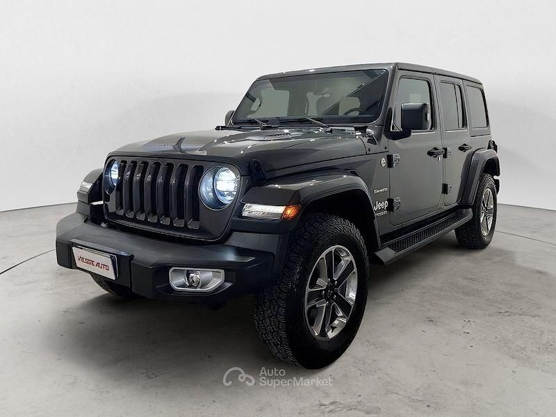 Grigio Usata 2018 Jeep Wrangler Sahara SUV | 46.500 € (Cara) - Immagine 1/4