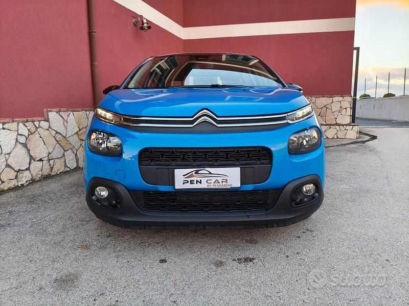 Usata Citroën C3 Feel 82 CV (60 kW) 2019 Blu Berlina