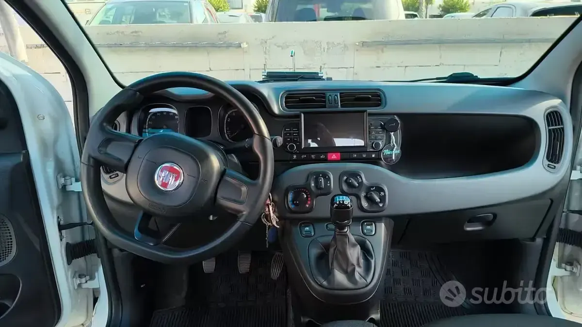 Usata Fiat Panda 69 CV (50 kW) 2018 Bianco Utilitaria