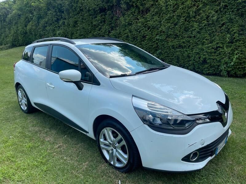 Usata Renault Clio GrandTour 74 CV (54 kW) 2014 Bianco Station wagon