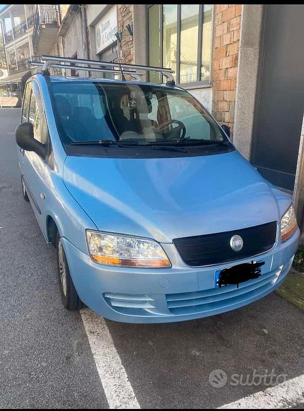 Usata Fiat Multipla 116 CV (85 kW) 2005 Blu Monovolume