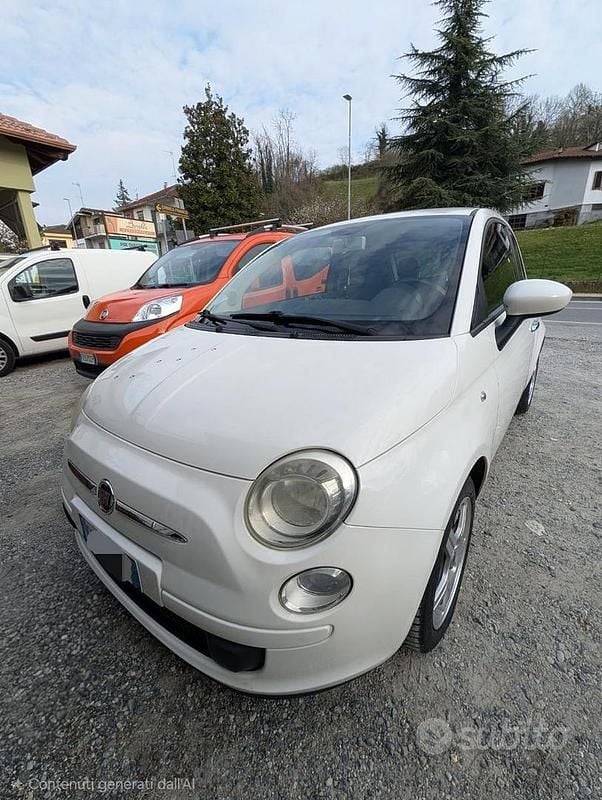 Usata Fiat 500 69 CV (50 kW) 2008 Bianco Berlina