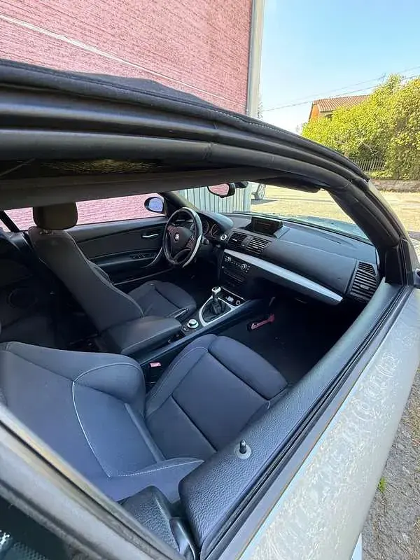 Usata BMW 120 Cabriolet 177 CV (130 kW) 2010 Argento Cabrio