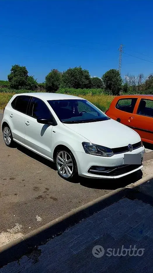 Usata VW Polo 90 CV (66 kW) 2015 Bianco Berlina
