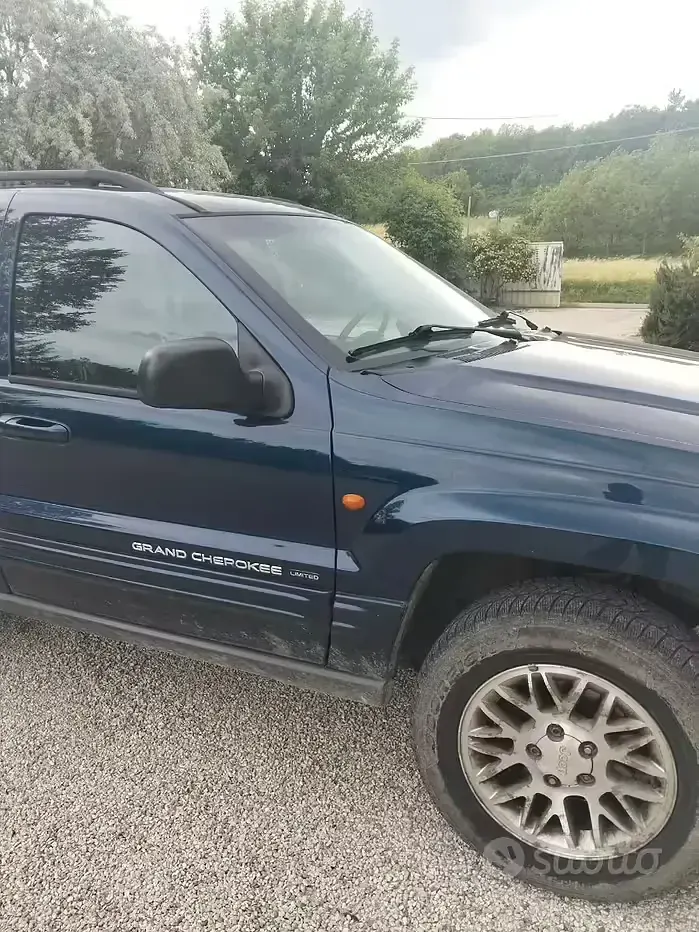 Usata Jeep Grand Cherokee Limited 116 CV (85 kW) 2002 Blu SUV