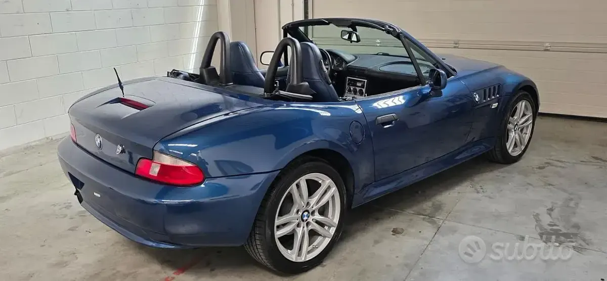 Usata BMW Z3 118 CV (86 kW) 2001 Blu Cabrio
