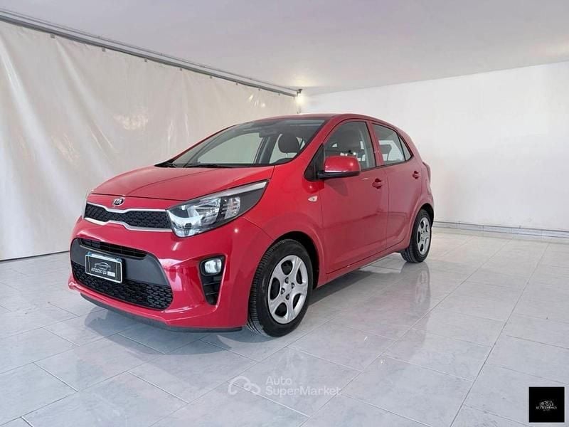 Usata Kia Picanto X-Line 67 CV (49 kW) 2021 Rosso Utilitaria