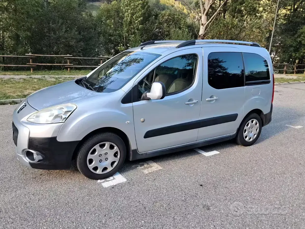 Usata Peugeot Partner Tepee 109 CV (80 kW) 2009 Grigio Monovolume