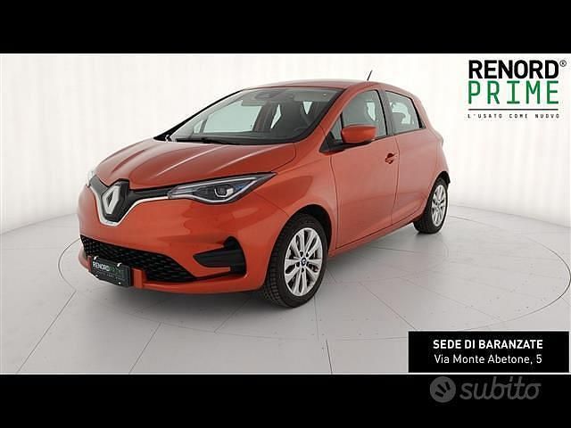 Usata Renault Zoe Zen 100 kW (136 CV) 2020 Rosso Utilitaria