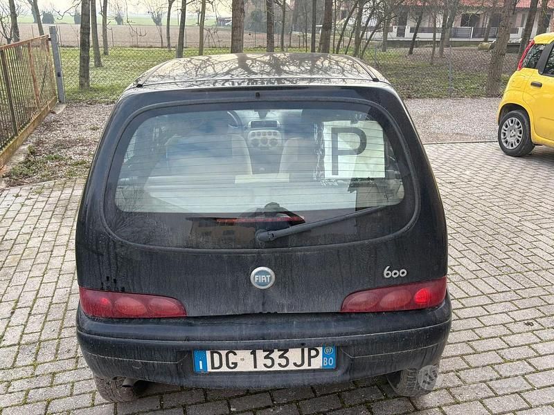 Usata Fiat 600 2007 Nero Utilitaria