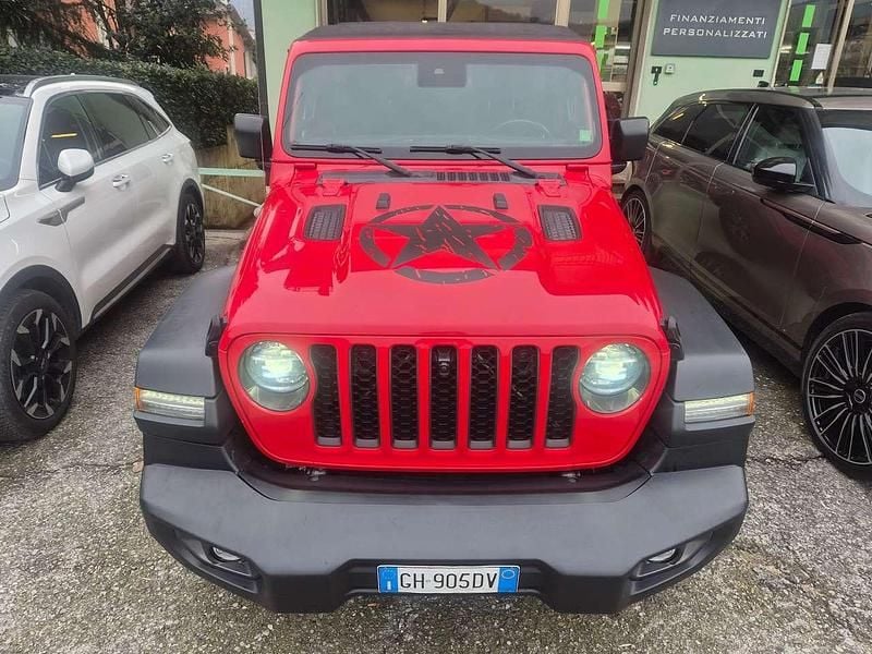 Usata Jeep Wrangler Rubicon 272 CV (200 kW) 2021 Rosso SUV