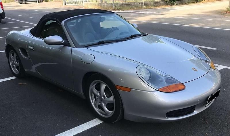 Usata Porsche Boxster 204 CV (150 kW) 1997 Argento Cabrio