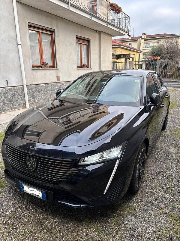 Usata Peugeot 308 Allure 131 CV (96 kW) 2023 Nero Berlina