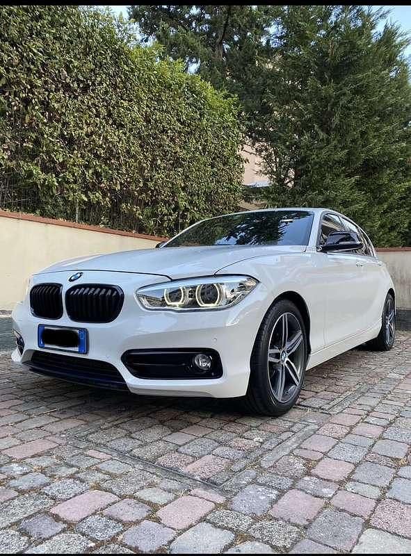 Usata BMW 118 Sport Line 136 CV (100 kW) 2016 Bianco Utilitaria