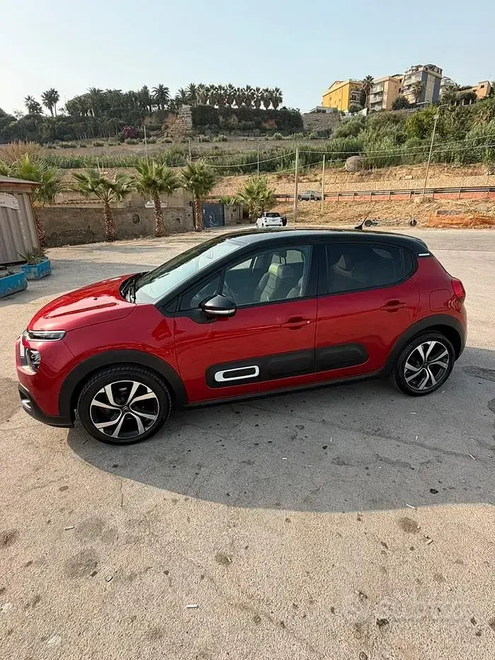 Usata Citroën C3 102 CV (75 kW) 2021 Rosso Utilitaria