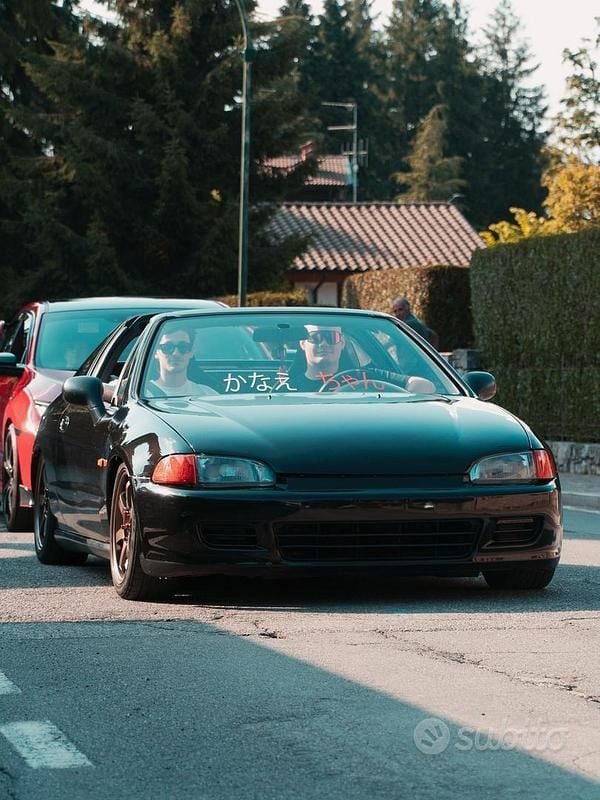 Usata Honda CR-X 125 CV (91 kW) 1992 Nero Cabrio