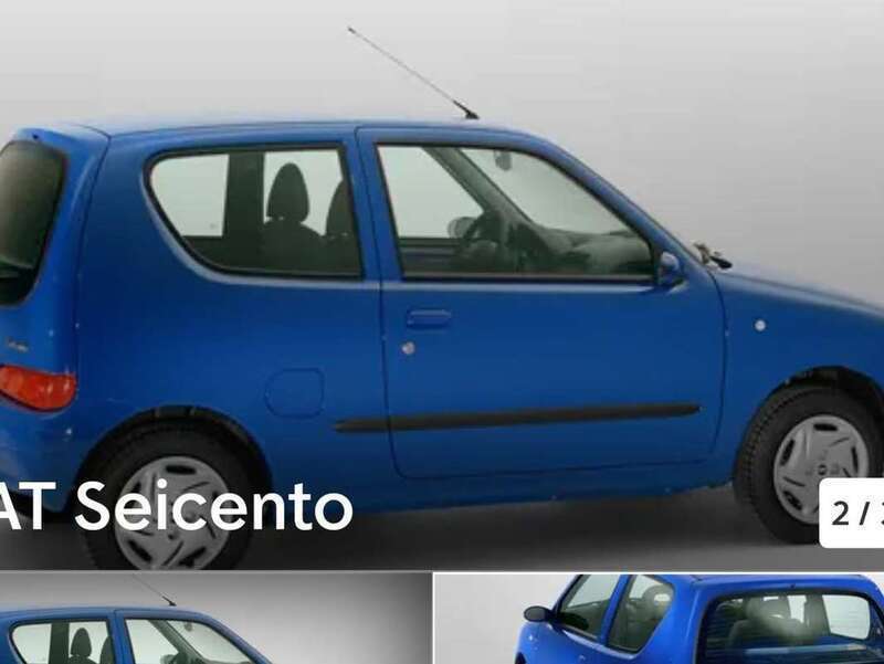Usato 2002 Fiat Seicento 1.1 Benzin 54 CV (2.000 €)