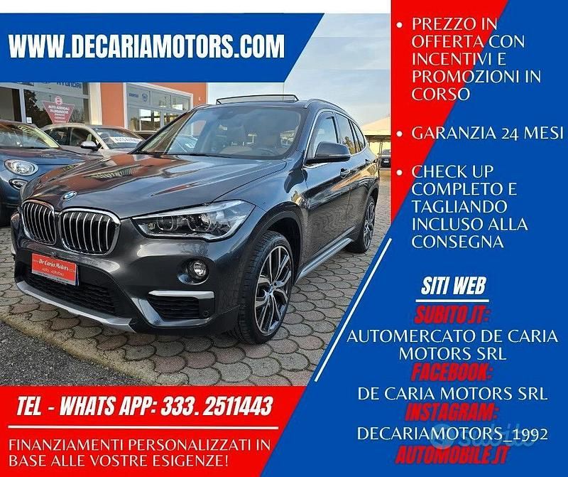 Grigio Usata 2019 BMW X1 xLine SUV | 22.900 € (Buon prezzo) - Immagine 1/4