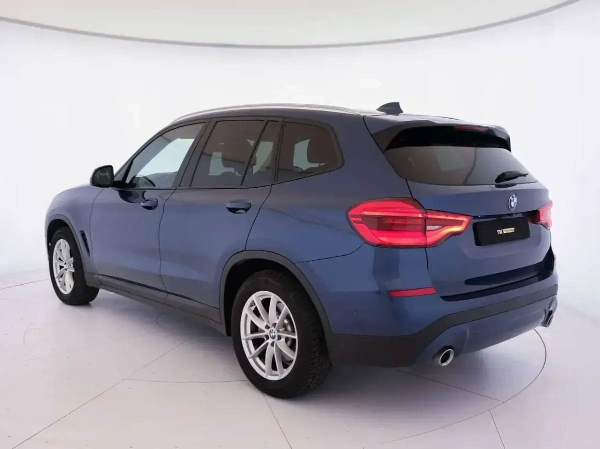 Usata BMW X3 Advantage 190 CV (139 kW) 2021 Blu/azzurro SUV
