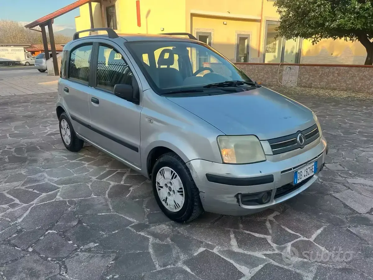 Usata Fiat Panda Dynamic 60 CV (44 kW) 2006 Grigio Utilitaria