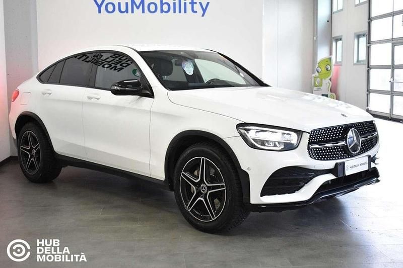 Usata Mercedes GLC220 Premium 194 CV (142 kW) 2019 Bianco Coupé