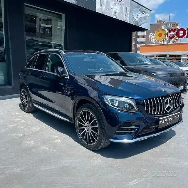Usata Mercedes GLC250 Premium 204 CV (150 kW) 2019 Blu SUV