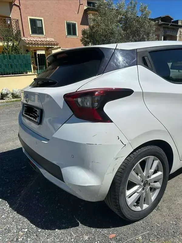 Usata Nissan Micra N-Connecta 101 CV (74 kW) 2020 Bianco Utilitaria