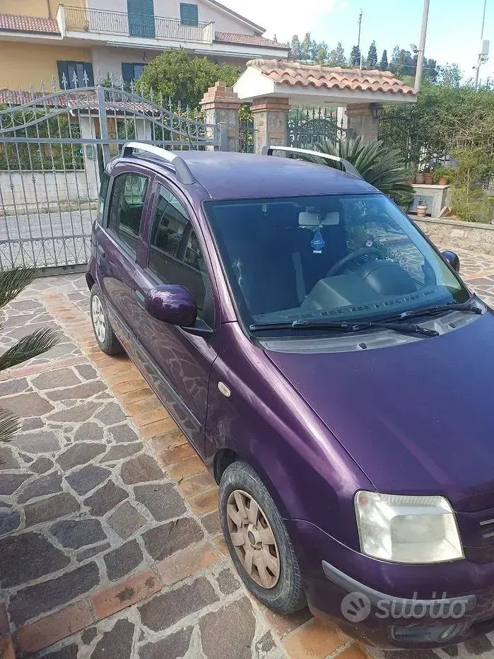 Usata Fiat Panda Dynamic 69 CV (50 kW) 2011 Viola Utilitaria