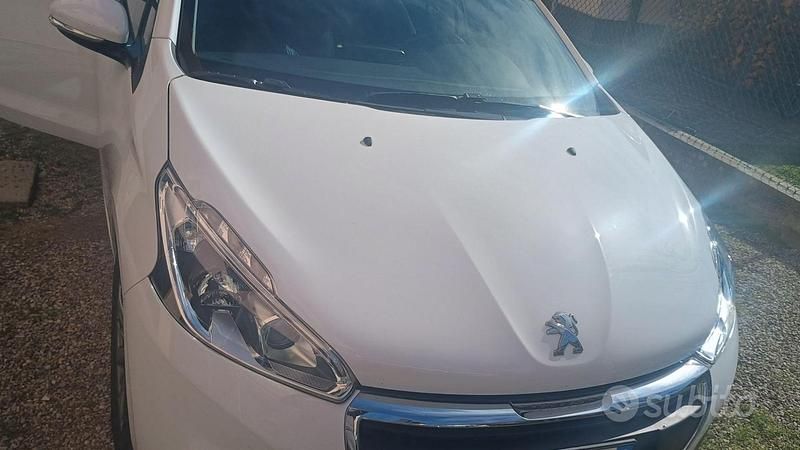Usata Peugeot 208 2016 Bianco Utilitaria