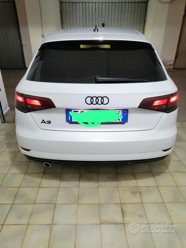 Usata Audi A3 116 CV (85 kW) 2016 Bianco Berlina