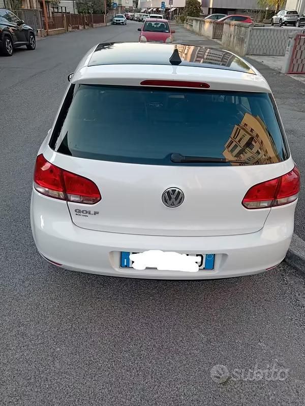 Usata VW Golf 80 CV (58 kW) 2011 Bianco Coupé