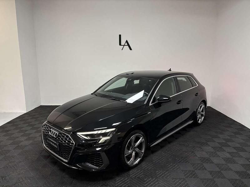 Usata Audi A3 S-Line 110 CV (80 kW) 2021 Nero Berlina