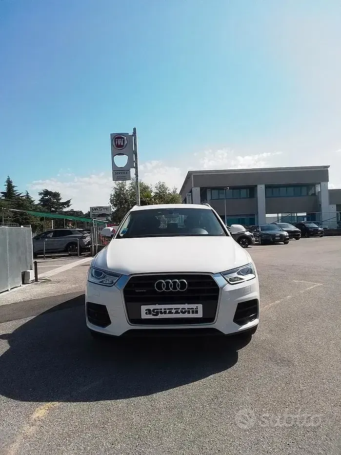 Usata Audi Q3 Business 150 CV (110 kW) 2016 Bianco SUV