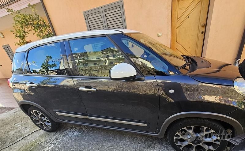 Usata Fiat 500L Trekking 85 CV (62 kW) 2016 Grigio Monovolume