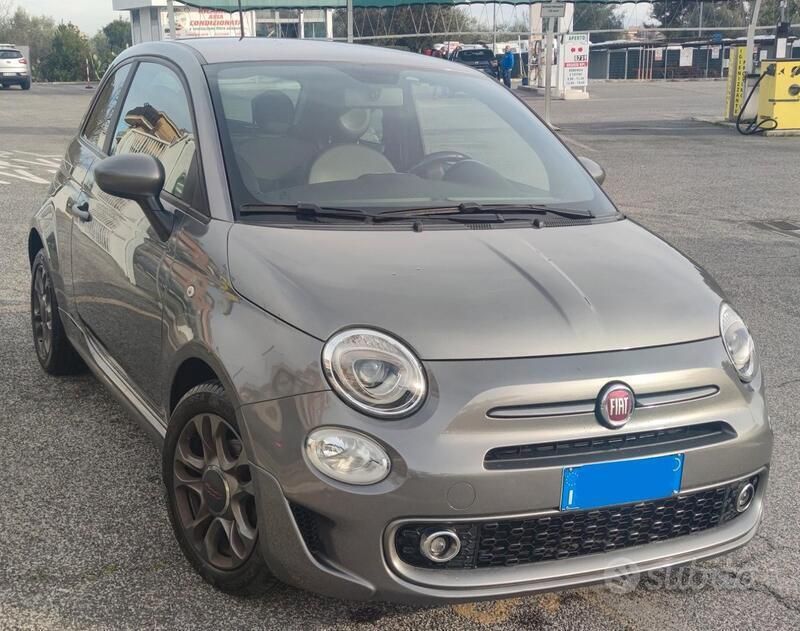 Grigio Usata 2016 Fiat 500S Due volumi | 9600 € (Cara) - Immagine 1/4