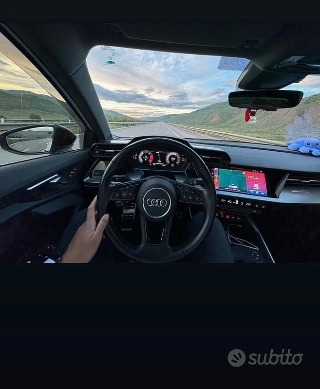 Usata Audi A3 2021 Bianco Berlina